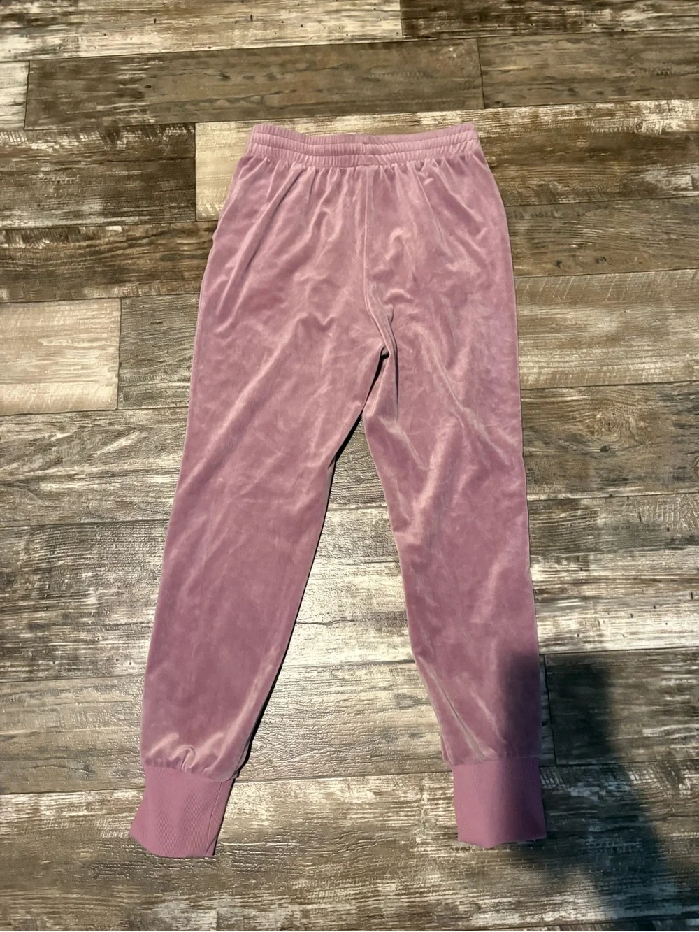 Nike Velour Jogger Pants in Dusty Pink Kids Size XL
